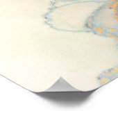 Inkt, verf, abstract. Sluiting van het schilderij Poster (Hoek)