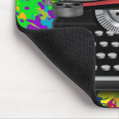 Inkt voor schrijfmachine muismat (Hoek)