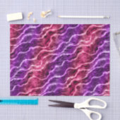 inktachtige golven - verloop roze : tissuepapier (Craft)