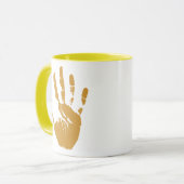 Inktafdrukken Mok (Voorkant links)