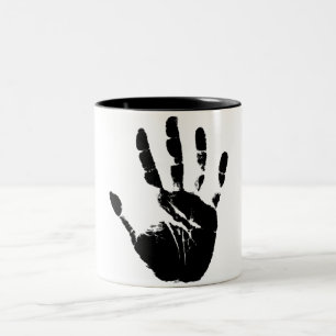 Inktafdrukken Tweekleurige Koffiemok