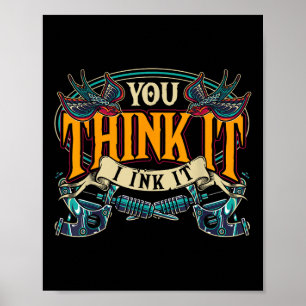 Inktatoeages Tattoo Master Tatted Ink Artist Gif Poster
