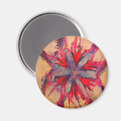 Inktbloemen Magneet (Voorkant / Achterkant)