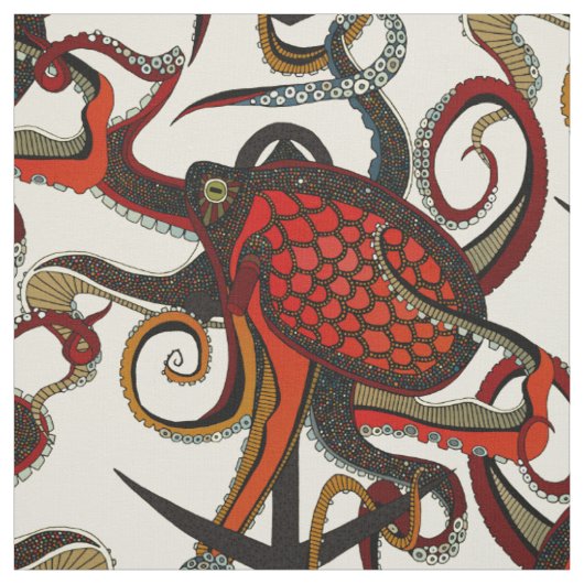 inktcrème van octopus stof (Swatch)