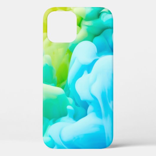 Inktdruppel in waterachtergrond, achtergrond, dr Case-Mate iPhone case (Achterkant)