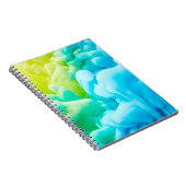 Inktdruppel in waterachtergrond, achtergrond, dr notitieboek (Rechterzijde)