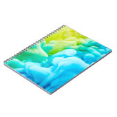 Inktdruppel in waterachtergrond, achtergrond, dr notitieboek (Linkerzijde)