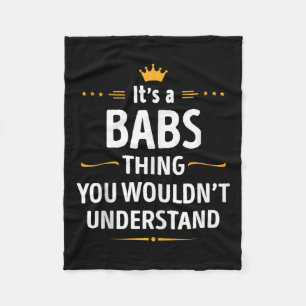 Inkte creatie - het is een babs ding dat je niet z fleece deken