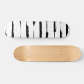 Inkte strepen persoonlijk skateboard (Horizontaal)