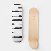 Inkte strepen persoonlijk skateboard (Voorkant)