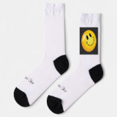 Inkten op basis van water en een handtekening 360  sokken (Links)