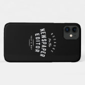 Inktgekleurde Autoriteit - Krantenredacteur Pride Case-Mate iPhone Case (Achterkant (horizontaal))