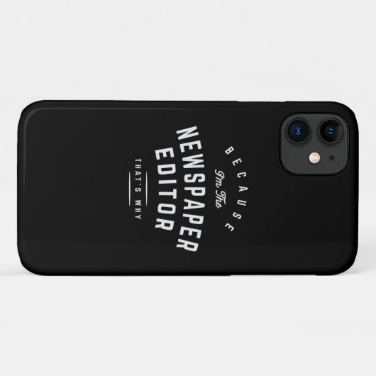 Inktgekleurde Autoriteit - Krantenredacteur Pride Case-Mate iPhone Case (Achterkant (horizontaal))