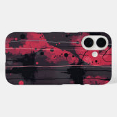 Inktgekleurde dromen: een surrealistische uitdrukk Case-Mate iPhone case (Achterkant (horizontaal))