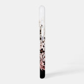 inktgespetterde bloei iPhone 16 hoesje (Linkerkant)