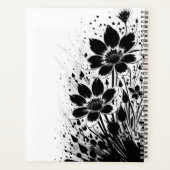 inktgespetterde bloei planner (Achterkant)