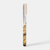 Inktgrafiek Aziatisch Landschap iPhone 15 Case (Rechterkant)
