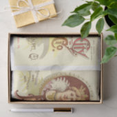  inktlabel Kunstdeklaag plakpapier Tissuepapier (Geschenk)