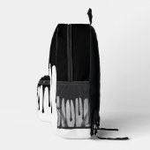 Inktlek Bedrukte Rugzak (Rechts)