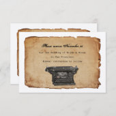 inktpatronen Opslaan Datum Save The Date (Voorkant / Achterkant)