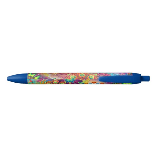 Inktpen Blauwe Inkt Pen (Achterkant)