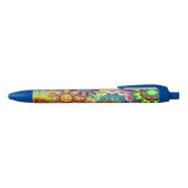 Inktpen Blauwe Inkt Pen (Bovenkant)