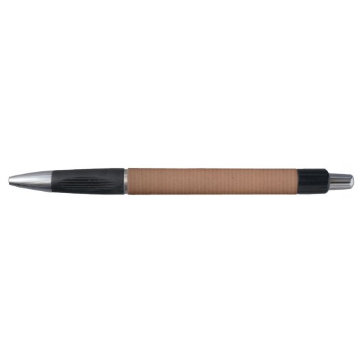 Inktpen met bruin gemarmerd design pen (Voorkant)