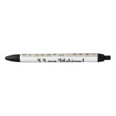 Inktpennen houden van mahjong zwarte inkt pen (Voorkant)
