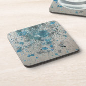 Inktplaten op  papier bier onderzetter (Linkerzijde)