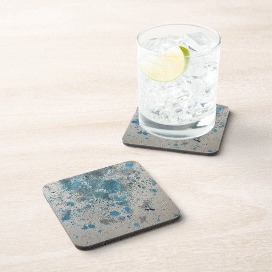 Inktplaten op  papier bier onderzetter (Rechterzijde)