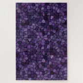 Inktpotblauw Keien Patchwork Terrazzo Patroon Legpuzzel (Verticaal)