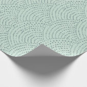 Inktpuntschalen - eendenei cadeaupapier (Hoek)