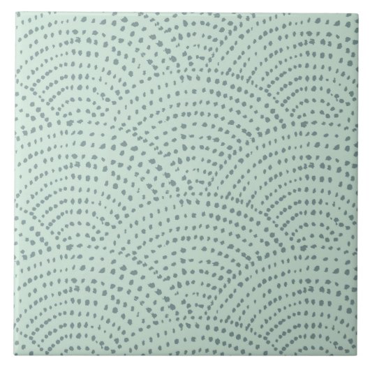 Inktpuntschalen - eendenei tegeltje (Voorkant)