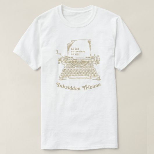 Inktriest Tribune T-shirt (Design voorkant)