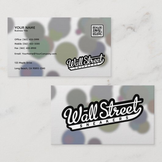 Inktsplash - Visitekaartje ontwerp (Voorkant / Achterkant)