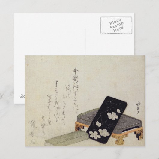 inktsteen briefkaart (Voorkant / Achterkant)