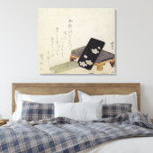 inktsteen canvas afdruk (Insitu (Slaapkamer))