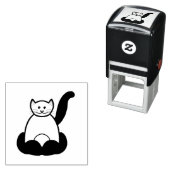 Inktstempel clipart sjabloon  zelfinktende stempel (In situ)