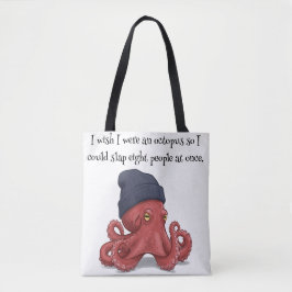 Inktstroom Octopus: kunstzinnig van jou, dagelijks Tote Bag