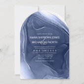 Inktstroom Wedding Blue Arch ID762 Kaart (Voorkant)