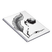 Inktveren pen notitieboek (Rechterzijde)