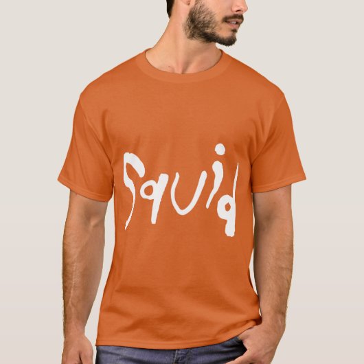 Inktvis cadeau t-shirt (Voorkant)