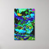 Inktvis Canvas Afdruk (Voorkant)