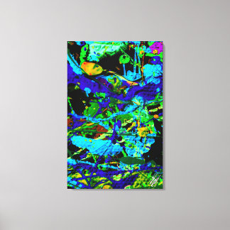 Inktvis Canvas Afdruk