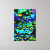 Inktvis Canvas Afdruk (Voorkant)