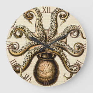  inktvis door Ernst Haeckel Grote Klok