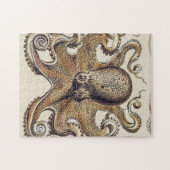  inktvis door Ernst Haeckel Legpuzzel (Horizontaal)