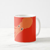 Inktvis Koffiemok (Voorkant rechts)