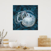  inktvis Nautilus Argonaut Poster (Keuken)