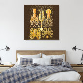 Inktvis Octopus Pijlinktvis Mariene Natuur Canvas Afdruk (Insitu (Slaapkamer))